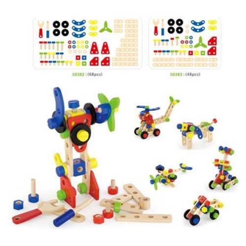 Конструктор Viga Toys 48 деталей (50383)