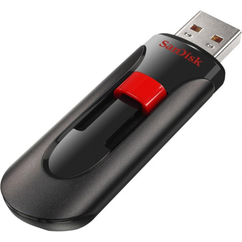 USB флеш накопичувач SANDISK 64GB Cruzer Glide Black USB 3.0 (SDCZ600-064G-G35)