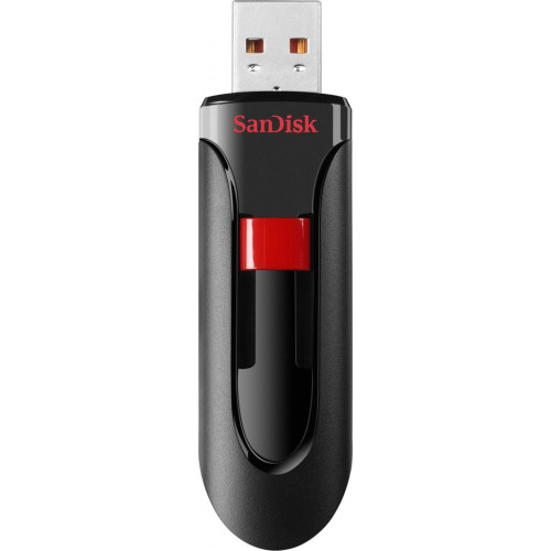 USB флеш накопичувач SANDISK 64GB Cruzer Glide Black USB 3.0 (SDCZ600-064G-G35)