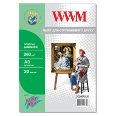 Папір WWM A3 Fine Art 260г, 20с (CC260A3.20)