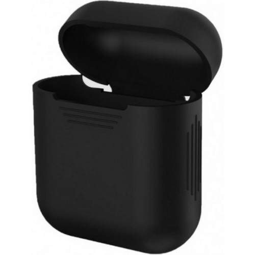 Чохол MakeFuture Apple AirPods Silicone Black (MCL-AA1/2BK)