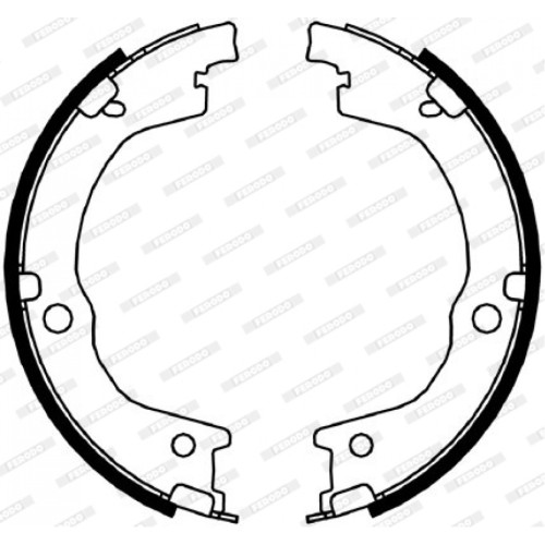 Гальмівні колодки FERODO FSB4049
