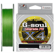 Шнур YGK G-Soul X4 Upgrade 100m 0.25/5lb Light Green (5545.01.80)