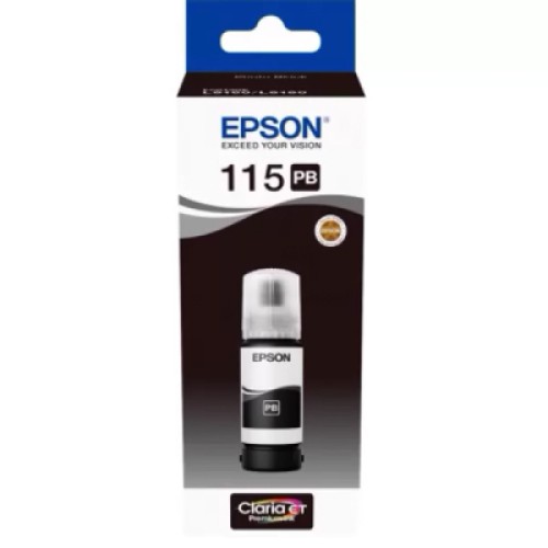 Контейнер з чорнилом Epson 115 EcoTank PhotoBlack (C13T07D14A)