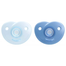 Пустушка Philips AVENT Soothie для хлопчиків 0-6 міс 2 шт (SCF099/21)