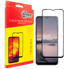 Скло захисне Dengos Full Glue Nokia G11 black frame (TGFG-235)