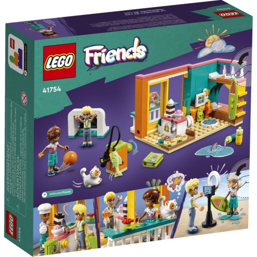 Конструктор LEGO Friends Кімната Лео 203 деталей (41754)