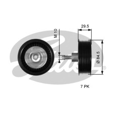 Ролик натягувача ременя Gates T36536