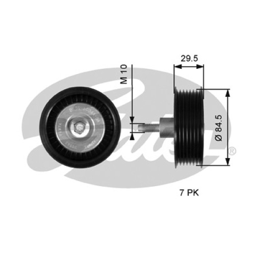 Ролик натягувача ременя Gates T36536