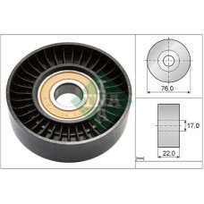 Ролик натягувача ременя INA 531 0677 30