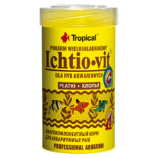 Корм для риб Tropical Ichtio-vit у пластівцях 100 мл (5900469770030)