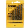 Набір свердл DeWALT HSS-R по металлу, 10шт, d=1-10мм. (DT5911)