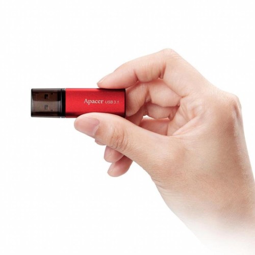 USB флеш накопичувач Apacer 16GB AH25B Red USB 3.1 Gen1 (AP16GAH25BR-1)