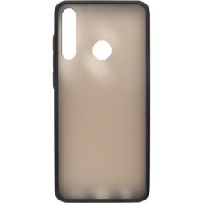 Чохол до мобільного телефона Dengos Matt Huawei Y6P, black (DG-TPU-MATT-54) (DG-TPU-MATT-54)