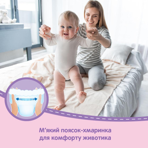 Підгузок Huggies Pants 3 Mega (6-11кг) для дівчаток 58 шт (5029053547480)