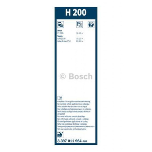 Щітка склоочисника Bosch 3 397 011 964