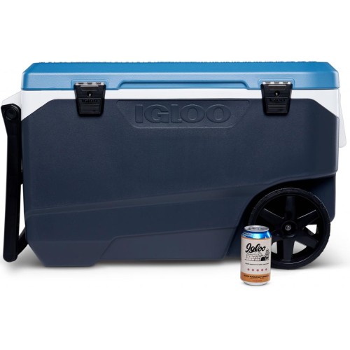 Термобокс Igloo Maxcold Latitude 90 Roller 85 л Blue/Grey (0342233448878)