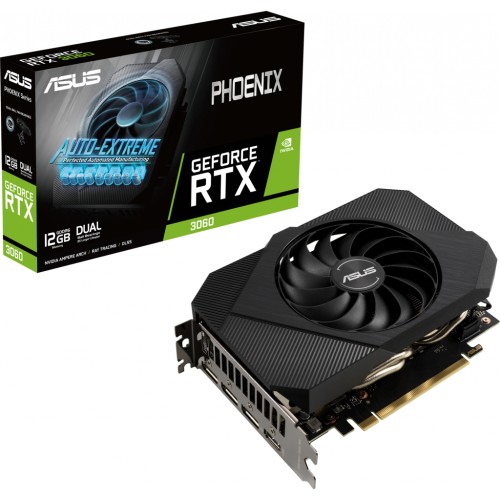 Відеокарта ASUS GeForce RTX3060 12Gb PHOENIX V2 LHR (PH-RTX3060-12G-V2)