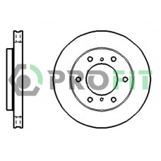 Гальмівний диск Profit 5010-1384