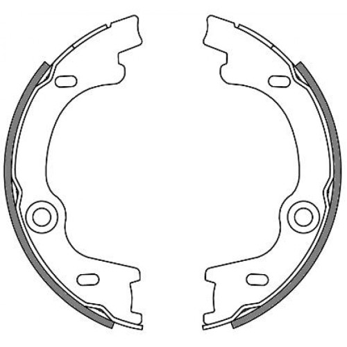 Гальмівні колодки REMSA 4630.00