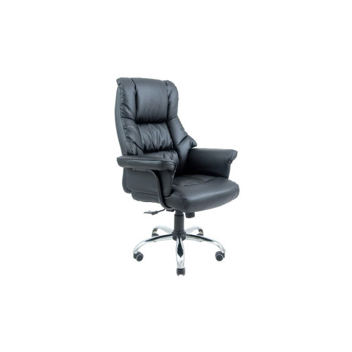 Офісне крісло Richman Конгрес Хром к/з чорний (IM0000007)