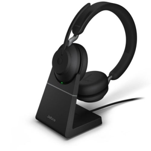 Навушники Jabra Evolve2 65 MS Stereo Stand Black (26599-999-989)