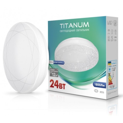 Світильник TITANUM LED 24W 5000K Орбіта (TLCL-245OR)