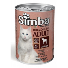 Консерви для котів Simba Cat Wet ягня 415 г (8009470009546)