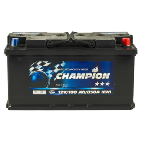 Акумулятор автомобільний Champion Black 100 Ah/12V Euro (CHB100-0)