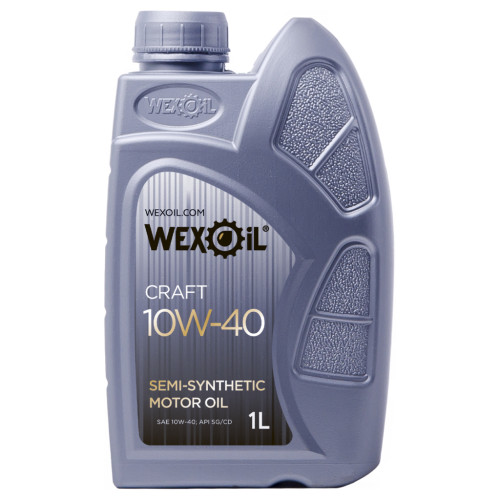 Моторна олива WEXOIL Craft 10w40 1л (WEXOIL_62585)