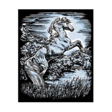 Набір для творчості Sequin Art ARTFOIL SILVER Stallion (SA1033)