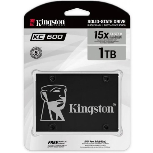 Накопичувач SSD 2.5" 1TB Kingston (SKC600/1024G)