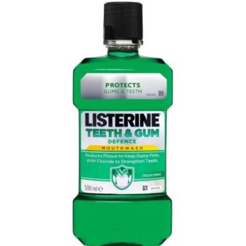 Ополіскувач для порожнини рота Listerine Total Care Захист зубів та ясен 500 мл (3574661070377/5010123714383)