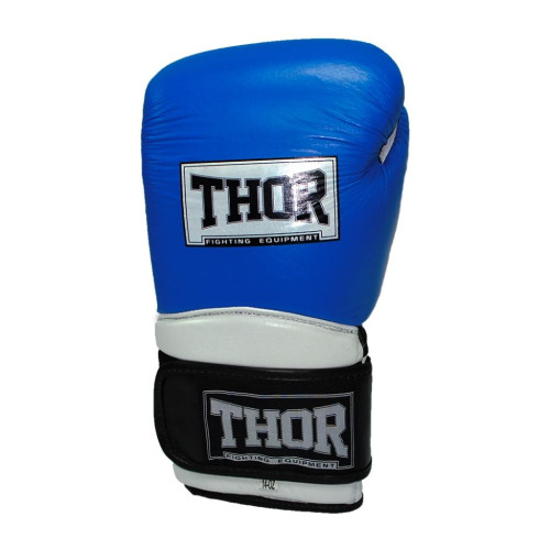 Боксерські рукавички Thor Pro King 16oz Blue/White/Black (8041/03(PU) B/Wh/Bl 16 oz.)