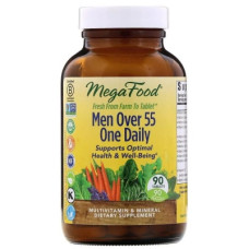 Мультивітамін MegaFood Мультивітаміни для чоловіків 55+, Men Over 55 One Daily, 90 (MGF-10356)