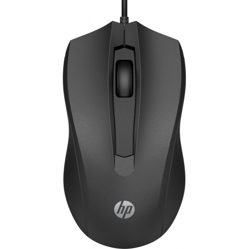 Мишка HP 100 USB Black (6VY96AA)