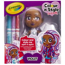 Набір для творчості Crayola Colour n Style Стильні дівчата Віолетта (918939.005)