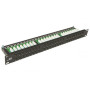 Патч-панель 19" 48xRJ-45 UTP cat. 5е, DUAL type, 1U Merlion (ML-2264-CAT.5E)