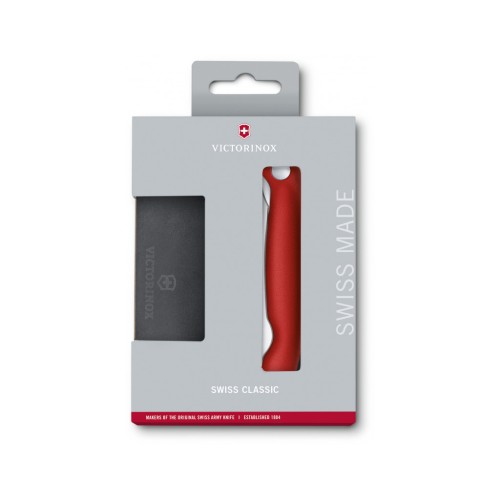 Набір ножів Victorinox SwissClassic Cutting Board Set Red (6.7191.F1)