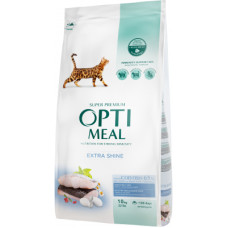 Сухий корм для кішок Optimeal для дорослих з високим вмістом тріски 10 кг (B1831301)