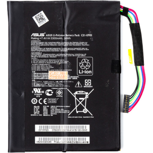 Акумулятор до ноутбука ASUS Eee Pad Transformer TR101 (C21-EP101) 7.4V 3300mAh (NB431137)