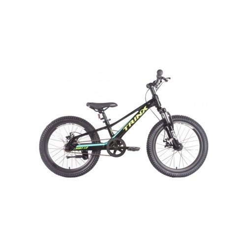 Велосипед Trinx Seals 1.0 20" Black-Yellow-Cyan (SEALS1.0BYC)