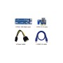 Райзер PCI-E x1 to 16x 60cm USB 3.0 Cable SATA to 6Pin Power v.006C Dynamode (RX-riser-006c 6 pin)