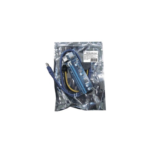 Райзер PCI-E x1 to 16x 60cm USB 3.0 Cable SATA to 6Pin Power v.006C Dynamode (RX-riser-006c 6 pin)