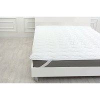 Наматрасник MirSon Eco Light 1712 EcoSilk обычный White 100x200 см (2200002888257)