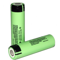 Акумулятор 18650 Li-Ion NCR18650B TipTop Protected, 3400mAh, 6.8A, 4.2/3.6/2.5V, green Panasonic (NCR18650B-P)