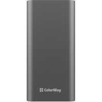 Батарея універсальна ColorWay 20 000 mAh PD/20W, QC/3.0, USB-C/Micro-USB/Lightning/USB-A max.22.5W Gray (CW-PB200LPH3GR-PDD)
