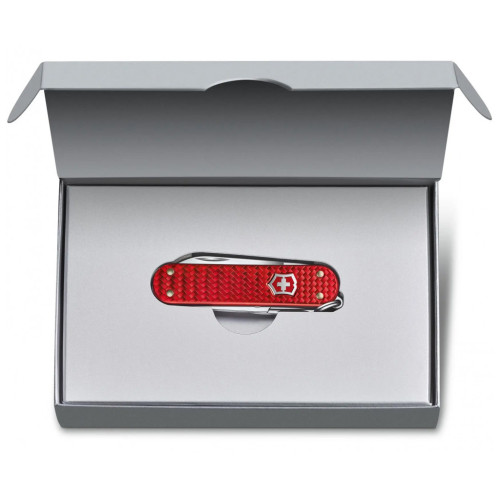 Ніж Victorinox Classic SD Precious Alox Iconic Red (0.6221.401G)