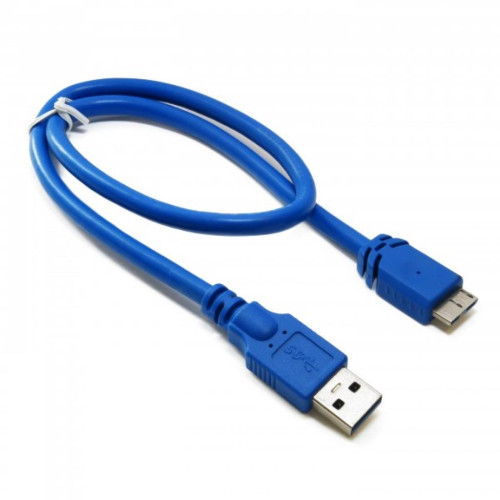 Дата кабель USB 3.0 AM to Micro B 0.5m Extradigital (KBU1625)