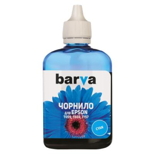 Чорнило Barva EPSON T0592 (R2400) CYAN 90г (E059-450)